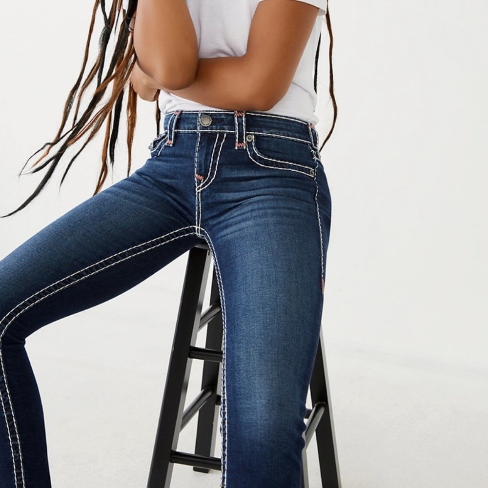 True Religion Johnny Super T Slim Straight Jeans